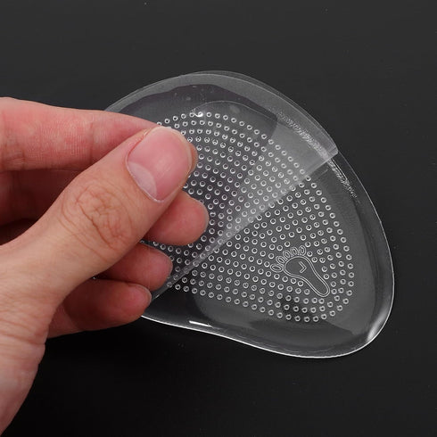 Forefoot Half Insoles Guard Transparent Flip-Flops Cushions Self-Adhesion Shoe Insoles for Foot 3Pairs...