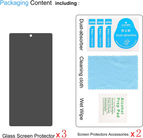 Privacy Screen Protector for Google Pixel (Google Pixel 7a)...
