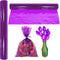 AnapoliZ Cellophane Wrap Roll Purple | 100’ Ft. Long X 16” in. Wide | 2.3 Mil Thick Translucent Purple | Gifts, Baskets, Treats, Cellophane Wrappi...