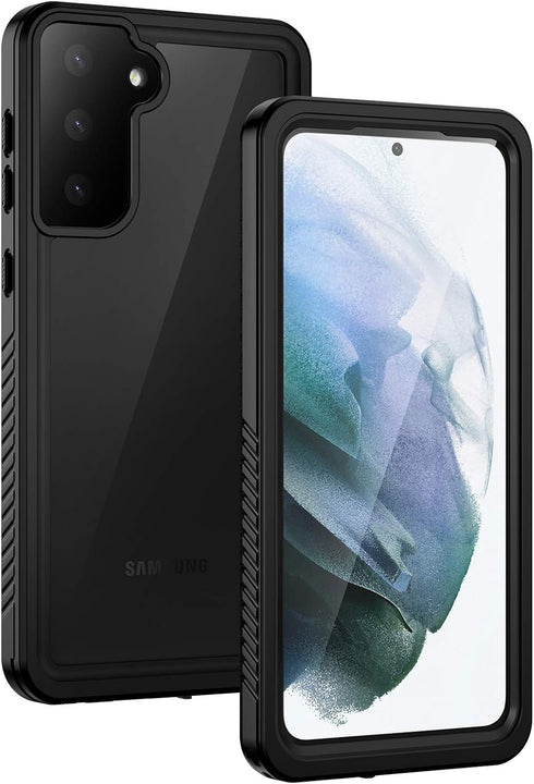 Lanhiem for Samsung Galaxy S21+ Plus Case, IP68 Waterproof Dustproof, Built-in Screen Protector, Rugged Full Body Shockproof Protective Phone Cove...