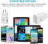 Adaptive Fast Charging USB Wall Charger Adapter for Samsung Galaxy s24 s23 s22 S21S10 S6 S7 S8 S9 / Edge/Plus/Active, Note 5 8, 9, Note 10, LG Qui...