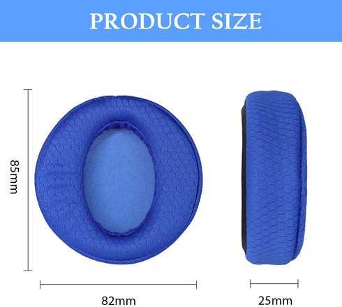Quick Fit Replacement Earpads Sweatproof Ear Cushions for Sony MDR-XB950BT XB950B1 XB950N1 XB950AP Bluetooth Wireless Headphones Gaming Headsets,E...