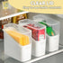 PARBEE Sliced Cheese Container for Fridge, 2 Pack Cheese Slice Storage Airtight Clear Deli Cheese Slices Holder to Keep Cheese Fresh Longer...
