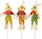 IFOYO 3 Pack Fall Harvest Scarecrow Decorations 15.75 Inch Scarecrows for Garden, Home, Yard, Porch, Thanksgiving Decor...