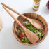 2PCS Acacia Wooden Spoons For Cooking-14 Inch Smooth Finish Cooking Spoons-Comfortable Grip Wood Spoons for Cooking - Non-Stick Cooking Utensils (...