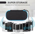 Hard Travel Case for TENS Unit and Electrode Pads,Portable Carrying Case Compatible with TENS Devices and Accessories,Shockproof and Waterproof (C...