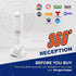 Chaowei Small Indoor Amplified HDTV Antenna with Signal Booster Amplifier, 2023 Amplified hd Digital tv Antenna with Magnetic Base,16.5ft Coax Cab...
