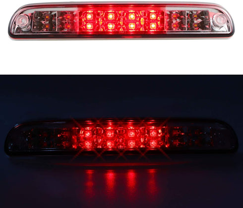 Red 3rd Third Brake Light for Ford Explorer Sport Trac 01-05, for F250 Super Duty/ F350 Super Duty 99-16, for Ranger 93-11, for Mazda B series 94-...