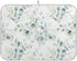 Green Leaves Dish Drying Mat for Kitchen Counter Herb Plant White Drying Mats Super Absorbent Reversible Microfiber Kitchen Countertop Protector D...