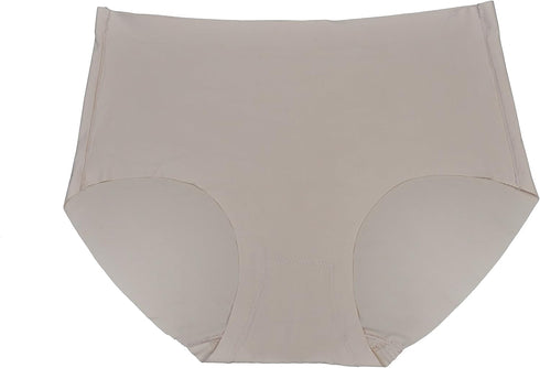 RUFINA #880 - Pack of 4 - Womens Seamless Laser Cut Full Brief Panties Soft and Comfort Underwear...