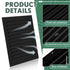 2pcs Attic Vents Gable Vents Aluminum Wall Vent Metal Shed Vent with Screen Mesh Square Vent Louver Vent Grille for Exterior Door House Attic Gara...