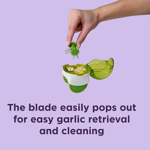 Chef'n 102-663-011 GarlicZoom Garlic Chopper, XL, Green...