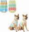 Dog and Cat Shirt in Tech Fabric, Pet Clothes for Large, Medium, and Small Dogs, 2-Pack of Lightweight Sports t-Shirts...