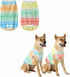 Dog and Cat Shirt in Tech Fabric, Pet Clothes for Large, Medium, and Small Dogs, 2-Pack of Lightweight Sports t-Shirts...