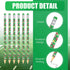 36 Pieces Football Pencils Football Party Favors Unsharpened Football Printed Wooden Pencils with Eraser Sports Themed Fun Drawing Pencils for Foo...