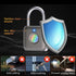 Pothunder Fingerprint Smart Padlock Lock, Biometric Metal Keyless Thumbprint Lock, Waterproof, USB Rechargeable, for Gym Locker, School Locker, Lu...