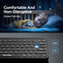 TECKNET 2.4G Wireless Keyboard, Small Wireless Keyboard with Media Hotkeys Compact Keyboard with Media Hotkeys for Computer Laptop, PC, Windows, M...