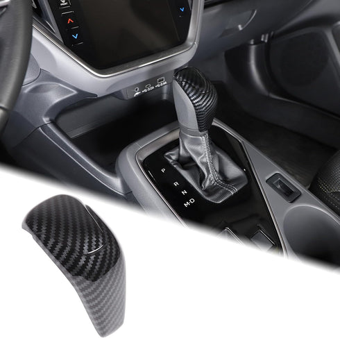 Car Gear Shifter Head Cover Compatible with Subaru Crosstrek 2023 2024 Center Console Shifter Gear Hand Brake Trim Cover Automatic Gear Shift Knob...