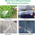 Garden Hose Nozzle,High Pressure Water Hose Nozzle Sprayer,3/4 Extra-Strong Solid Brass Connectors for Garden Hose,for Watering Plants,Lawn& Garde...