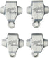 Taylor Made Pontoon Rail Fender Adjuster (4-Pack) - Fits Over 1" & 1-1/4" Square Pontoon Rails - Durable ABS Plastic - Clamps Securely - Simple He...