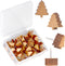 50 Pack Decorative Push Pins,Wooden Push Pins,Cute Push Pins,Push Pins for Cork Board,Thumb Tacks for Cork Board,Christmas Tree...