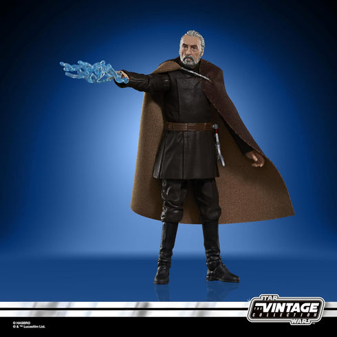 STAR WARS The Vintage Collection Count Dooku, Attack of The Clones 3.75 Inch Collectible Action Figure...