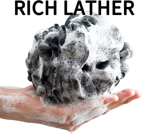 loofah,Loofah Sponge for Women and Men, Shower Loofah Set of 3...