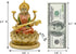 Hindu Goddess Saraswati Idol - 6.5" H Knowledge, Music, Arts Goddess Sarswati Statue Indian Diwali Gifts for Home Mandir Altar Pooja Item...