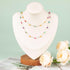 UMAOKANG 3 Yard Mixed Color Shell Bead Chain for Jewelry Making Gold Plated Stainless Steel Jewelry Chains Bulk with Jump Rings and Lobster Clasps...