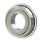 F63800ZZ Flange Ball Bearing 10×19×7mm Double Metal Shielded Flanged Bearing Chrome Steel ABEC-1(P0) Z2 Deep Groove Ball Bearing for Industrial Ma...