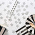 MOWO Glitter Star Confetti Wedding Party Decor and Table Decor 1.2’’ in Diameter (silver glitter,200pc)...
