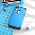 IDweel for iPhone XR Case with Tempered Glass Screen Protector,3 in 1 Shockproof Slim Hybrid Heavy Duty Hard PC Cover Soft Silicone Bumper Full Bo...