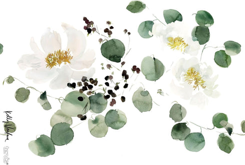 Tervis Kelly Ventura - Eucalyptus Made in USA Double Walled Insulated Tumbler Travel Cup Keeps Drinks Cold & Hot, 24oz, Classic...