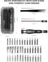 Precision Screwdriver Set - 48 in 1 screwdriver bit set Magnetic Small Screwdriver Set with Case, mini screwdriver set for Computer, Laptop, iPhon...