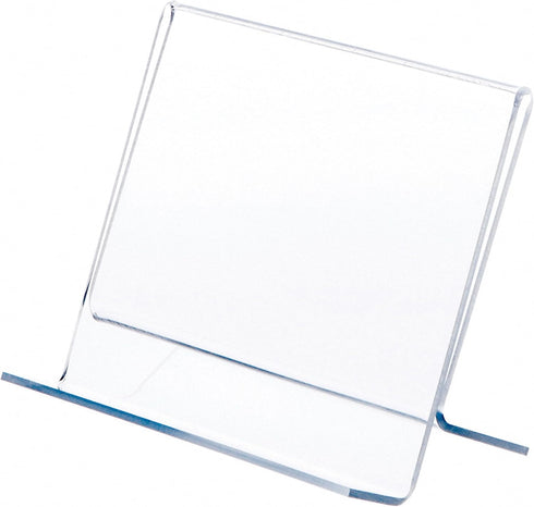 Plymor Clear Acrylic Single CD Case Display Easel, 6" W x 3" D x 4.5" H...