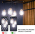Edison LED Light Bulbs 8Watt Dimmable Light Bulbs 5000K Daylight White, E26 LED Bulb 60watt Equivalent, LED Vintage Bulbs 800lm CRI 90 Clear Glass...