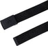 Dickies Women's Tonal Plaque Buckle Fabric Belt, Black, Large...