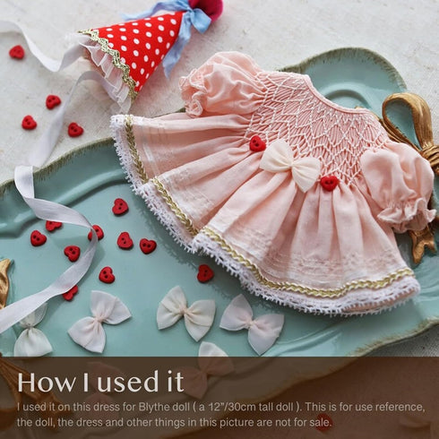 6mm / 0.24" Tiny Heart Shape Buttons, Micro Mini Buttons, in 20 Colors, Perfect for Doll Clothes (10PCS)...