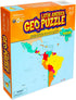 GeoToys — GeoPuzzle Latin America — Educational Kid Toys for Boys and Girls, 50 Piece Geography Jigsaw Puzzle, Jumbo Size Kids Puzzle — Ages 4 and...