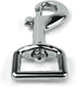 Garwor Heavy Duty Chrome Swivel Snap Hooks with Spring 3/4" 4 Pcs,Trigger Clip Snaps Dog Leashes Key Chain for Linking Pet Leash & Collar, Purse S...