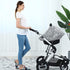 Carseat Canopy Breastfeeding Cover - Multi Use Infant Stroller Cover, Car Seat Covers for Babies, Baby Shower Gifts for Boys and Girls (Creativity...