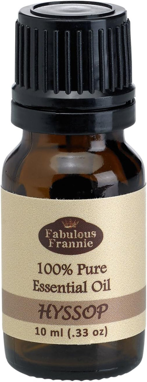 Fabulous Frannie Hyssop 100% Pure, Undiluted Essential Oil 10ml (Pack of 1)...