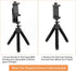 2 Pack Tripod Phone Mount, Cell Phone Holder Mount Head Standard Screw Adapter, Rotates Vertical and Horizontal, Adjustable Clamp, Compatible for ...