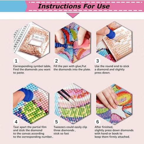 YIYUE Diamond Art Painting Kits for Beginners, Full Round Drill 5D Digital Painting Kit, Cute Monkey Painting Diamond for Adults, DIY Paint by Num...