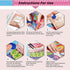 YIYUE Diamond Art Painting Kits for Beginners, Full Round Drill 5D Digital Painting Kit, Cute Monkey Painting Diamond for Adults, DIY Paint by Num...