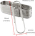 14 PCS 4 Inch (100mm) Extra Large Paper Clips Silver Rust Resistant Metal Strong Jumbo Paperclips for Office School Documents...