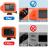Windslayer Cover Muffler + Floaty Case + Screen Protector for GoPro Hero 12 11 10 9, Floating Case with Screw and Adhesive Anchors for Snorkeling,...