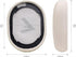 MOLGRIA Voyager 8200 Ear Pads Cushion, Replacement Earpads for Plantronic Voyager 8200 UC Bakcbeat Pro 2 Headphone(White)...