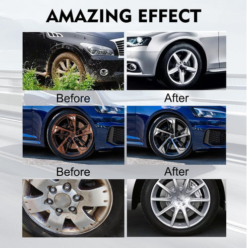 Brake Bomber Cleaner Powerful Wheel Cleaner, Retread Car Wheel Care Cleaner, Perfect for Cleaning Wheels and Tires, Safe on Alloy, Chrome, and Pai...