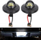 LED License Plate Light Tag Lights Assembly Compatible with Ford F150 F250 F350 F450 F550 Superduty Ranger Explorer Bronco Excursion Expedition,60...